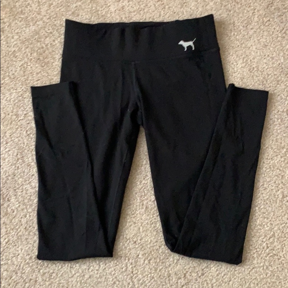 Reversible PINK black leggings